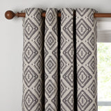 John Lewis John Lewis Native Weave Lined Eyelet Curtains, Pair, 167cm x 228cm- Buy online at McGrocer
