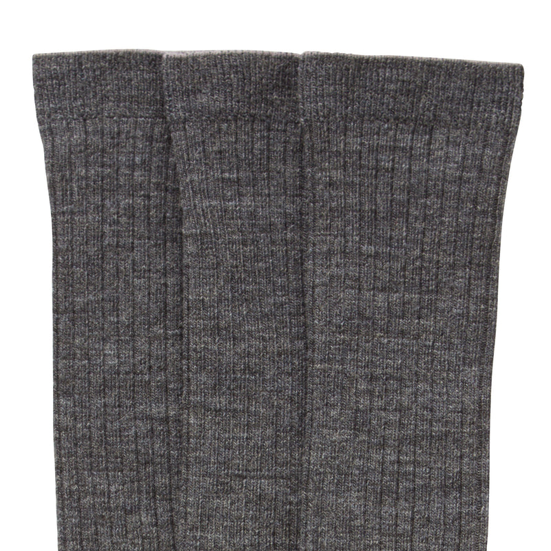 John Lewis kids wool rich knee high socks pack of 3 charcoal, UK version