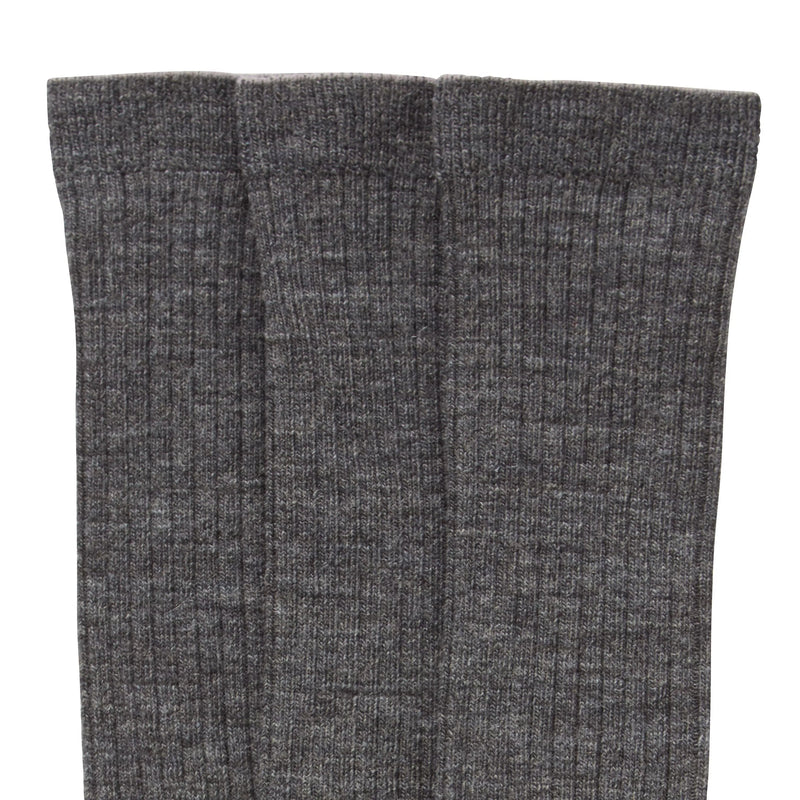 John Lewis kids wool rich knee high socks pack of 3 charcoal, UK version