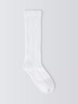 John Lewis John Lewis Children's Knee High Pellerine Socks Pack of 5 White- Buy online at McGrocer