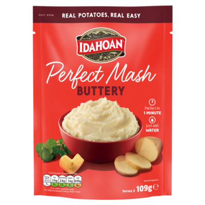 Idahoan Perfect Mash Buttery 109g, UK version