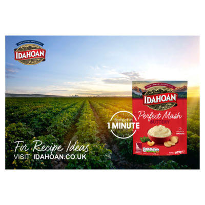 Idahoan Perfect Mash Buttery 109g, UK version