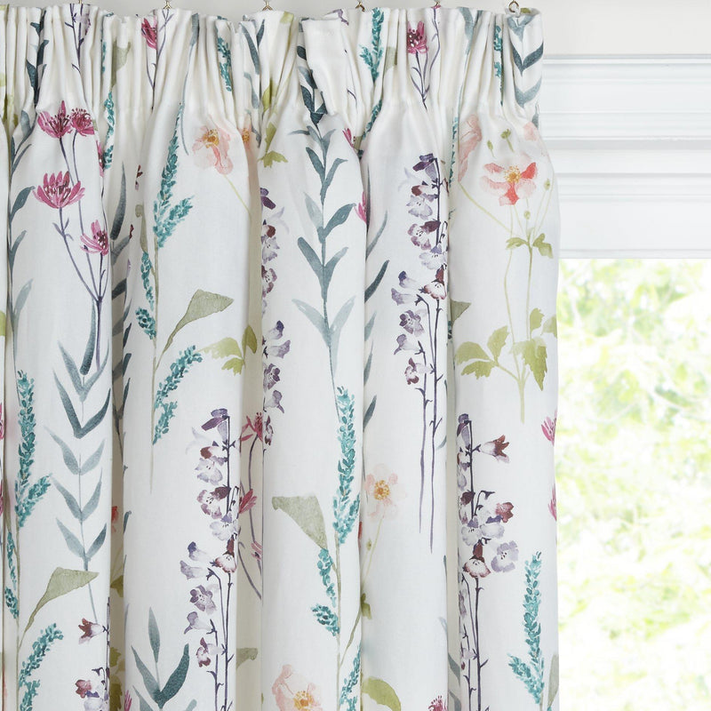 John Lewis Longstock floral print curtains 137x167cm, imported from the UK