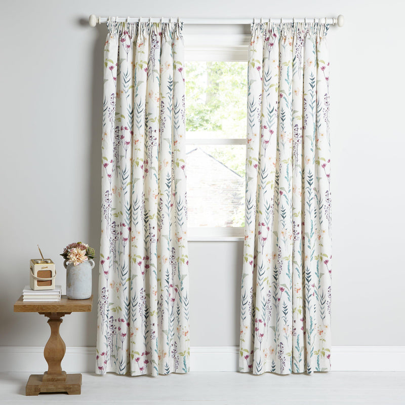 John Lewis Longstock floral print curtains 137x167cm, imported from the UK