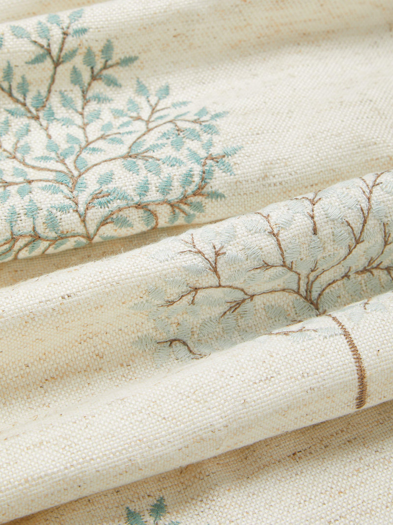 John Lewis olive tree curtains duck egg 137x167cm, imported from the UK