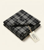Burberry check cashmere-silk scarf 100cm x 200cm, imported from the UK