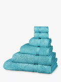 John Lewis Egyptian Cotton Bath Towel, Pale Teal