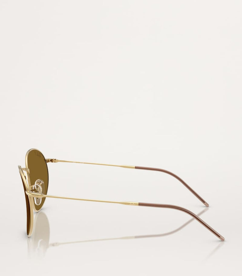 Ray-Ban Reverse round sunglasses, imported from the UK