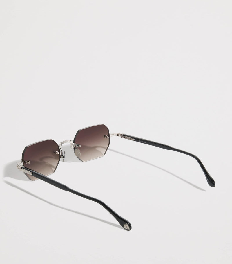Matsuda M5010 octagonal sunglasses titanium, UK version