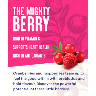 Ocean Spray Cranberry & Raspberry Juice Drink 1 Litre, imported from the UK