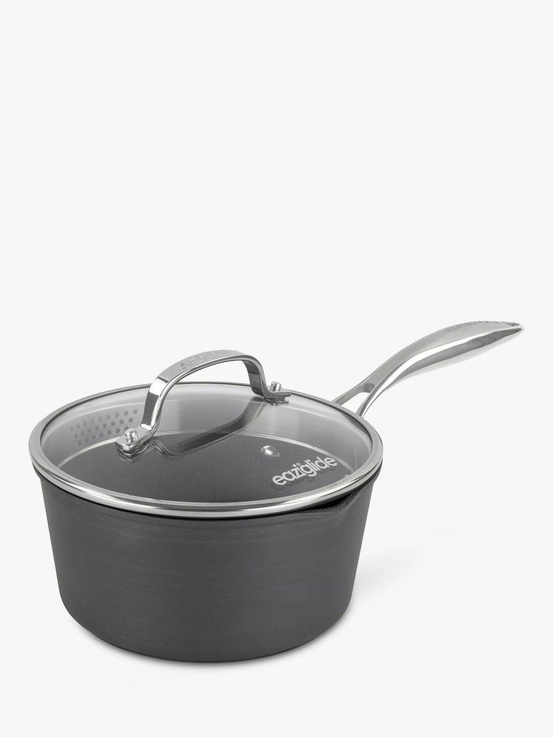 Eaziglide professional non-stick saucepan with lid 16cm - British product