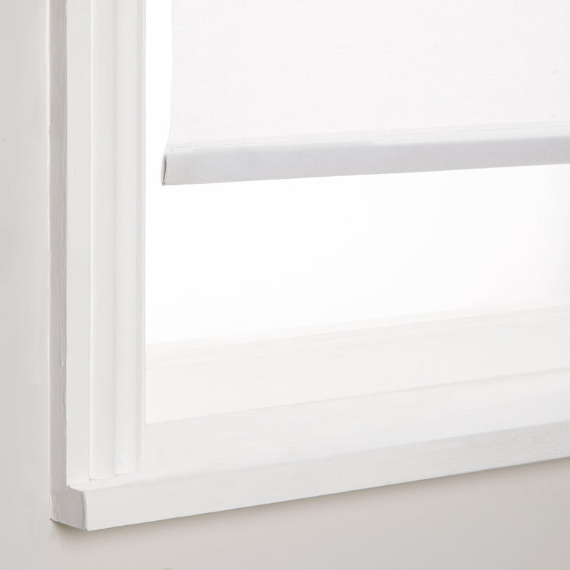 John Lewis sheer roller blind white 61x160cm - British product