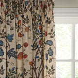 John Lewis Morris & Co. Kelmscott Tree Multi Lined Pencil Pleat Curtains Pair 137cm Drop- Buy online at McGrocer