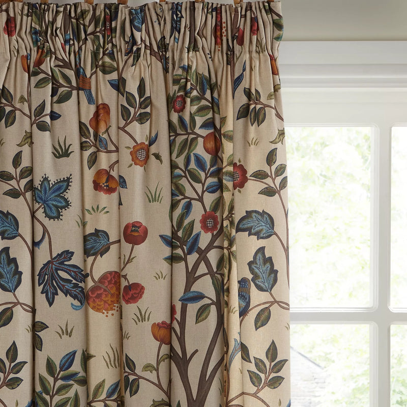 Morris & Co. Kelmscott Tree curtains 137x167cm, imported from the UK