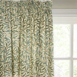 John Lewis Morris & Co. Willow Bough Pair Lined Pencil Pleat Curtains- Buy online at McGrocer