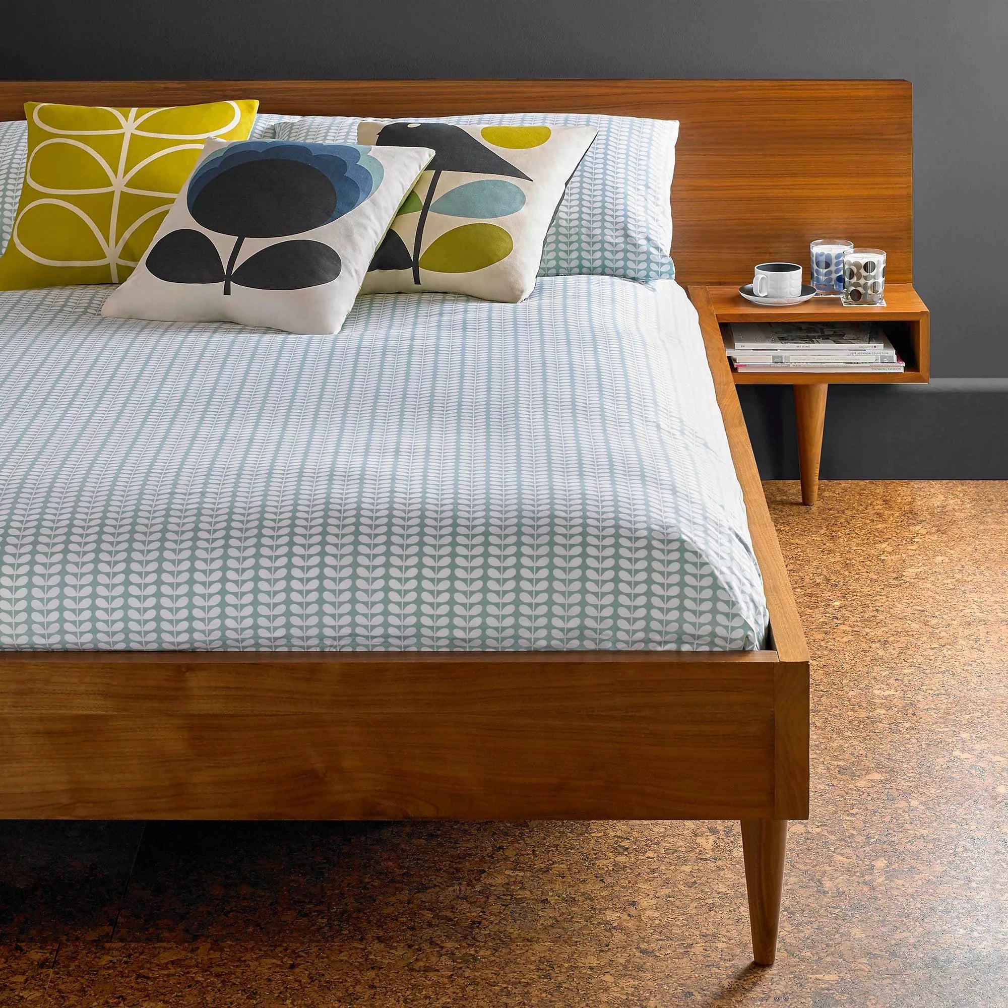 Orla Kiely Tiny Stem Cotton Bedding - McGrocer