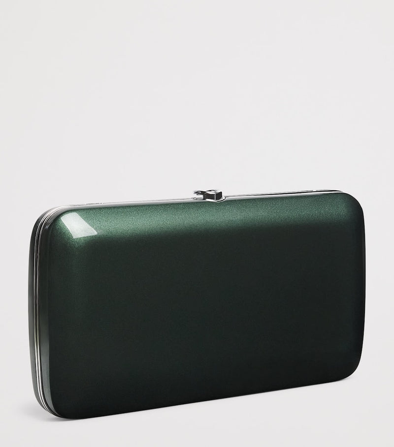 Jeffrey Levinson Finley mirrored clutch bag (British brand)