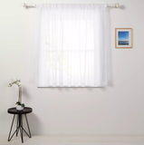 John Lewis Naples slot headed voile panel 100cm, imported from the UK