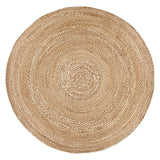 John Lewis John Lewis Jute Round Rug, Natural, Dia.180cm- Buy online at McGrocer