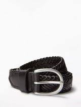 John Lewis John Lewis Sianne Skinny Plaited Leather Belt- Buy online at McGrocer