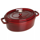 STAUB cocotte oval cast iron casserole 4.2l, imported from the UK