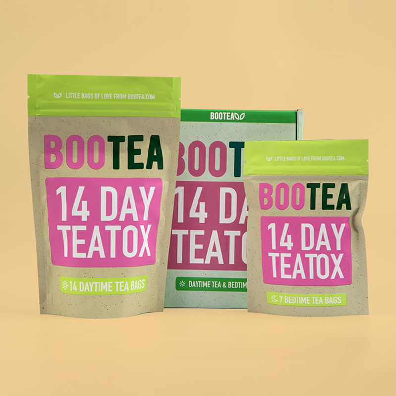 Bootea 14 Day Teatox herbal detox tea pack - British product