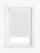 John Lewis Morris & Co. Strawberry Thief Roller Sheer Blind, White- Buy online at McGrocer