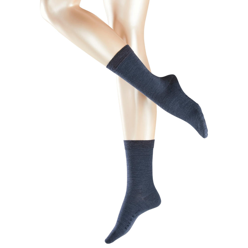 Chaussettes mi-mollet en mélange de laine mérinos FALKE (marque britannique)