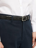 John Lewis snakeskin belt black, imported from the UK