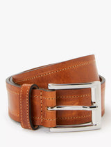 John Lewis John Lewis Made in Italy Leather Chino Belt, Brown- Buy online at McGrocer