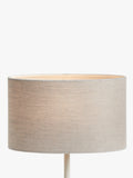John Lewis pure linen oval lampshade, imported from the UK