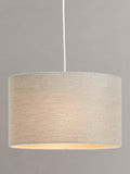 John Lewis pure linen oval lampshade, imported from the UK