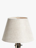 John Lewis linen candle lampshade 17cm diameter - British product