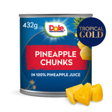 ASDA Dole Tropical Gold Pineapple Chunks in Pineapple Juice- Buy online at McGrocer