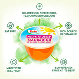 Dole Mandarin Orange Flavour jelly pots 4x123g - British product