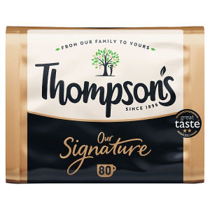 Thompson's Our Signature black tea 250g, imported from the UK