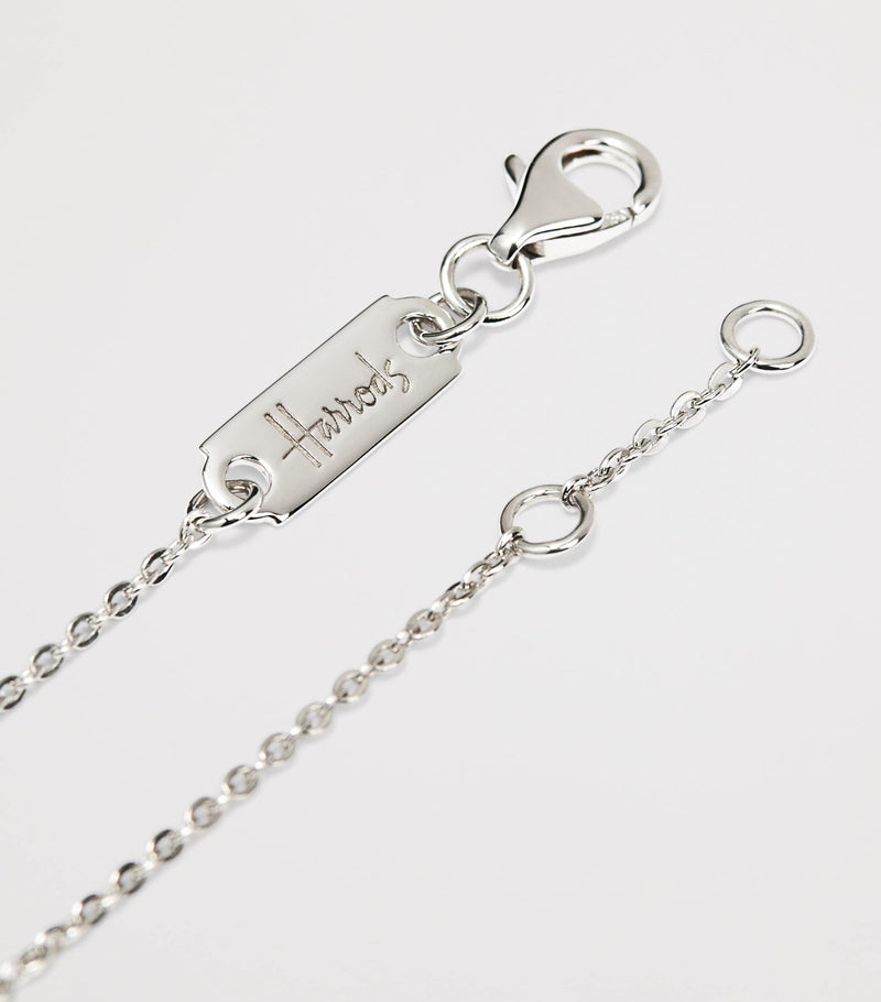 Harrods diamond bracelet white gold 0.33ct, UK version