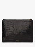 Whistles shiny croc leather purse, imported from the UK