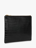 Whistles shiny croc leather purse, imported from the UK