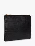 Whistles shiny croc leather purse, imported from the UK