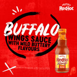 Frank's RedHot Buffalo Wings hot sauce 148ml - British product