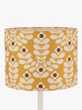 Orla Kiely Juniper Stem lampshade in yellow - British product