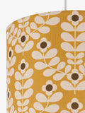 Orla Kiely Juniper Stem lampshade in yellow - British product