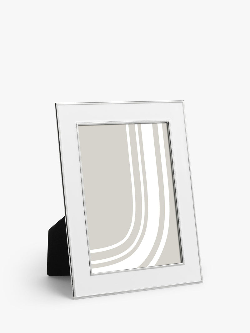 John Lewis enamel photo frame 6 x 8 inch, imported from the UK