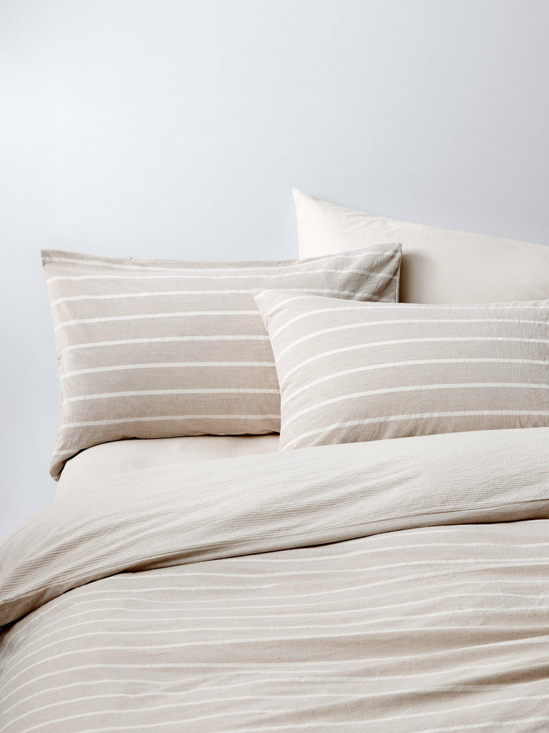 John Lewis pyjama stripe duvet cover set, UK version