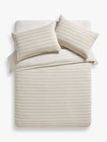 John Lewis pyjama stripe duvet cover set, UK version