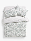 John Lewis Langley double duvet cover leaf print imported from the UK