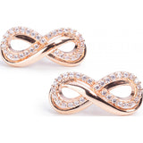 Superdrug Swarovski Hyperbola Clear Ladies Earrings- Buy online at McGrocer