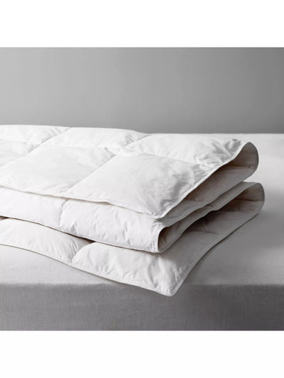 John Lewis John Lewis Natural Duck Feather and Down Duvet 4.5 Tog Single- Buy online at McGrocer