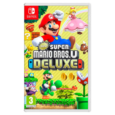 ASDA Nintendo Switch Console with New Super Mario Bros. U Deluxe Game- Buy online at McGrocer
